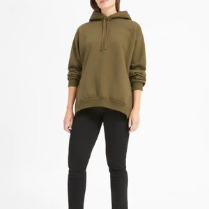 Everlane Olive Green Hoodie Sweater